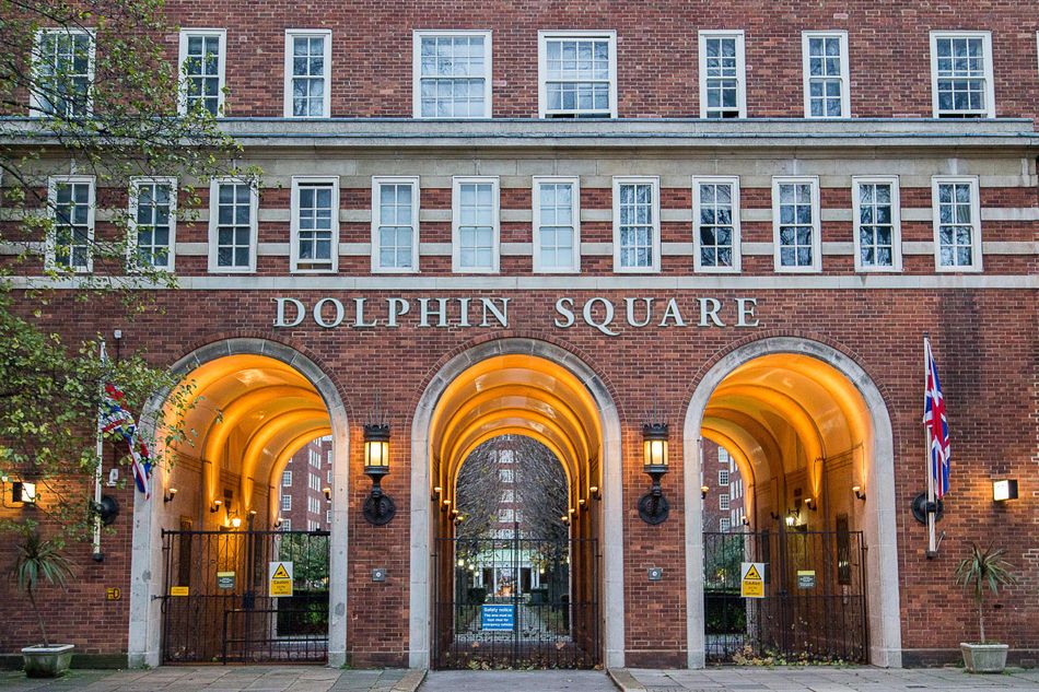 ET7FEN Dolphin Square in central London that is being linked to a suspected pedophile ring. Featuring: Atmosphere Where: London, United Kingdom When: 18 Dec 2014 Credit: WENN.com
