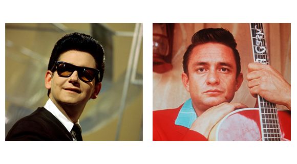 Roy Orbison and Johnny Cash © David Redfern/Redferns; Rolls Press/Popperfoto, via Getty Images