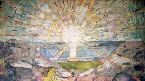 “The Sun” (1911) by Edvard Munch