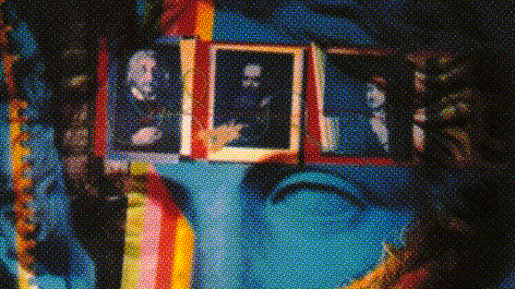 Detail from the cover of a paperback edition of Roger Penrose’s ‘The Emperor’s New Mind’