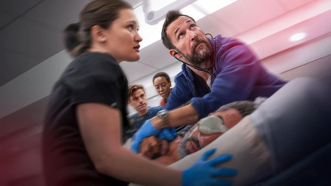 Here’s a promotional image in lieu of an actual TV show. Image: John Wells Productions / Max / Alamy