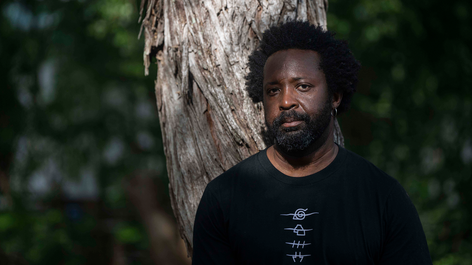 Marlon James in Jamaica. Image: Hiroko Masuike / New York Times / Redux / eyevine