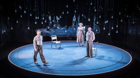 A meeting of minds: Michael Frayn’s ‘Copenhagen’. Image: Marc Brenner
