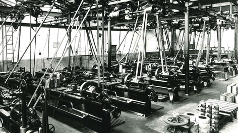 The archetype of industrial capitalism: the Fiat factory in interwar Turin. Image: Carlo Maggio / Alamy